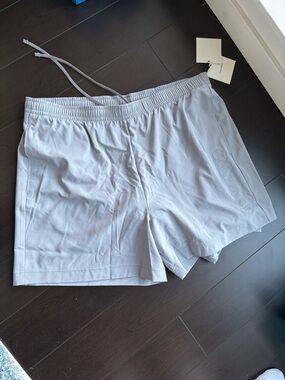 NEW Calvin Klein Grey Athletic Drawstring Shorts